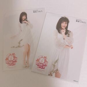 SKE48 生写真 青海ひな乃 9期生 研究生 AKB48 GROUP 春のLIVEフェス