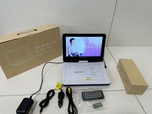 【DBPOWER ポータブルDVDプレーヤー CHY-10 本体 10.5インチ 付属品】