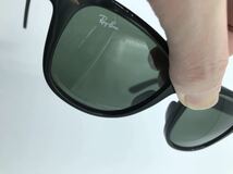 【廃盤】【イタリア製】Ray-Ban サングラス WAYFARER ウェイファーラー RB2140-A 黒 sw2140bl20230509_画像7