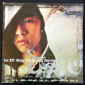 韓国盤 2枚組 12インチEP Joosuc 1st EP: Only The Strong Survive キム・ジンピョ ディギリ MP PRODUCTION コリアンHip-Hop