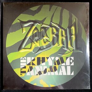 未開封 日本盤 2枚組 LP レコード Zeebra / The Rhyme Animal ジブラ キングギドラ フリースタイルダンジョン J-ラップ 日本語ラップ