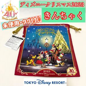 ディズニークリスマス2023『きんちゃく』(未使用・タグ付)