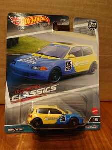 ホットウィール モダンクラシックス ホンダシビック EG hotwheels honda civic eg6 spoon