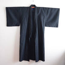 着物メンズ和服ローブアンティークジャパンヴィンテージ昭和リメイク素材 kimono coat men robe long Japan vintage 70s 80s_画像1