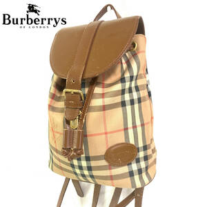 Burberrys レディース バッグ ノバチェック ハウスチェック BURBERRY バーバリー レザー キャンバス ギャバジン バックパック リュック