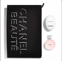 ★新品 未開封★ 非売品 CHANEL シャネル ポーチ バッグ クラッチバッグ マルチポーチ 大容量 黒 ロゴ マスト ハヴ セット ノベルティ_画像4