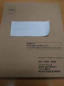 【新品 未開封 未使用 送料無料】ダイヤモンド会員特典 ANA 全日空 2024年ダイアリー、卓上カレンダー