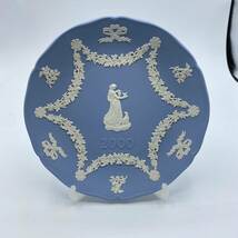 #8470A　WEDGWOOD　ウエッジウッド　ジャスパー　イヤープレート　2000年　食器　皿　陶器　_画像7