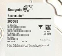 Seagate Barracuda ST2000DM001 2TB/7200rpm/SATA600_画像3