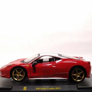 ●37 DeA デアゴスティーニ 隔週刊レ・グランディ・フェラーリ・コレクション Le Grandi Collection No.37 Ferrari 458 Italia Lauda-2013の画像4