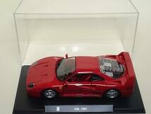 〇01 DeA デアゴスティーニ 書店販売 隔週刊レ・グランディ・フェラーリ・コレクション Le Grandi Collection No.1 Ferrari F40・1987_画像5