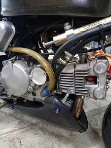 モンキー　ダックス　シャリー　スーパーカブ　エンジン本体　デイトナDOHC124cc 武川5速　デイトナクラッチ