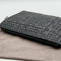 1円【極美品】BOTTEGA VENETA ボッテガヴェネタ メンズ アトラス クラッチバッグ セカンドバッグ ビジネス イントレチャート レザー 黒色_画像8