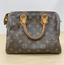 ★【R503 / ジャンク品】　『 Louis Vuitton / ルイヴィトン スピーディ25 モノグラム 』　 ★_画像2