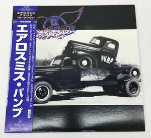 △【T671】中古品 『アナログレコード AEROSMITH PUMP / エアロスミス パンプ / エアロスミス アナログ コレクション 完全限定盤』帯付き△