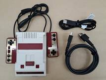 ○【S914】開封品(欠品・動作難あり)　ニンテンドークラシックミニ ファミリーコンピューター ファミコン CLV-101_画像3