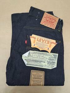 ○【S937】中古品 LEVI'S 501xx 復刻 米国製 バレンシア工場 1998年製 デッドストック サイズW29×L36 ジーンズ