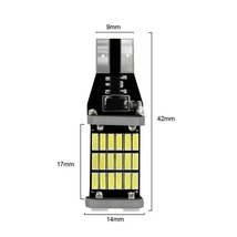 フルセット！超爆光11点セット! L375/385S タントカスタム ダイハツ T10 LED ルームランプ ポジション ナンバー灯 バックランプ ホワイト_画像9