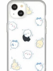 V-12 グルマンディーズ ちいかわ IIIIfit Clear (イーフィット クリア) iPhone 14 / 13 (6.1インチ) 対応 ケース おどる CK-13C