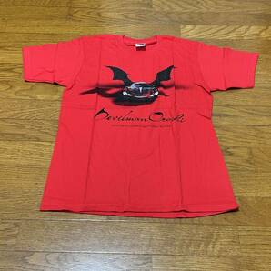 新品 未使用 Tシャツ Mサイズ 光岡自動車 デビルマン DEVILMAN crybaby レッド 赤の画像1