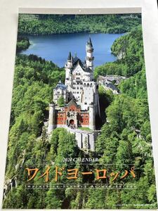 ※難あり品　☆2024年令和6年版 フィルムカレンダー☆　ワイドヨーロッパ　ヨーロッパ風景