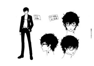 100枚 　設定資料集　Persona 5 ペルソナ5　　settei　