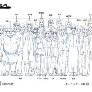 129枚 設定資料集 ロケットガール   / 検:  アニメスタッフ用制作素材 setteiの画像1