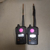 アイコム ICOM VHFアナログ簡易無線　トランシーバー　2台セット_画像1