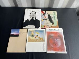 中古品☆美術関連 アート 本 書籍 まとめ売り CALLAS マリアカラス 枕草子 蜻蛉日記 パウルクレー 小倉遊亀展 5冊 まとめ