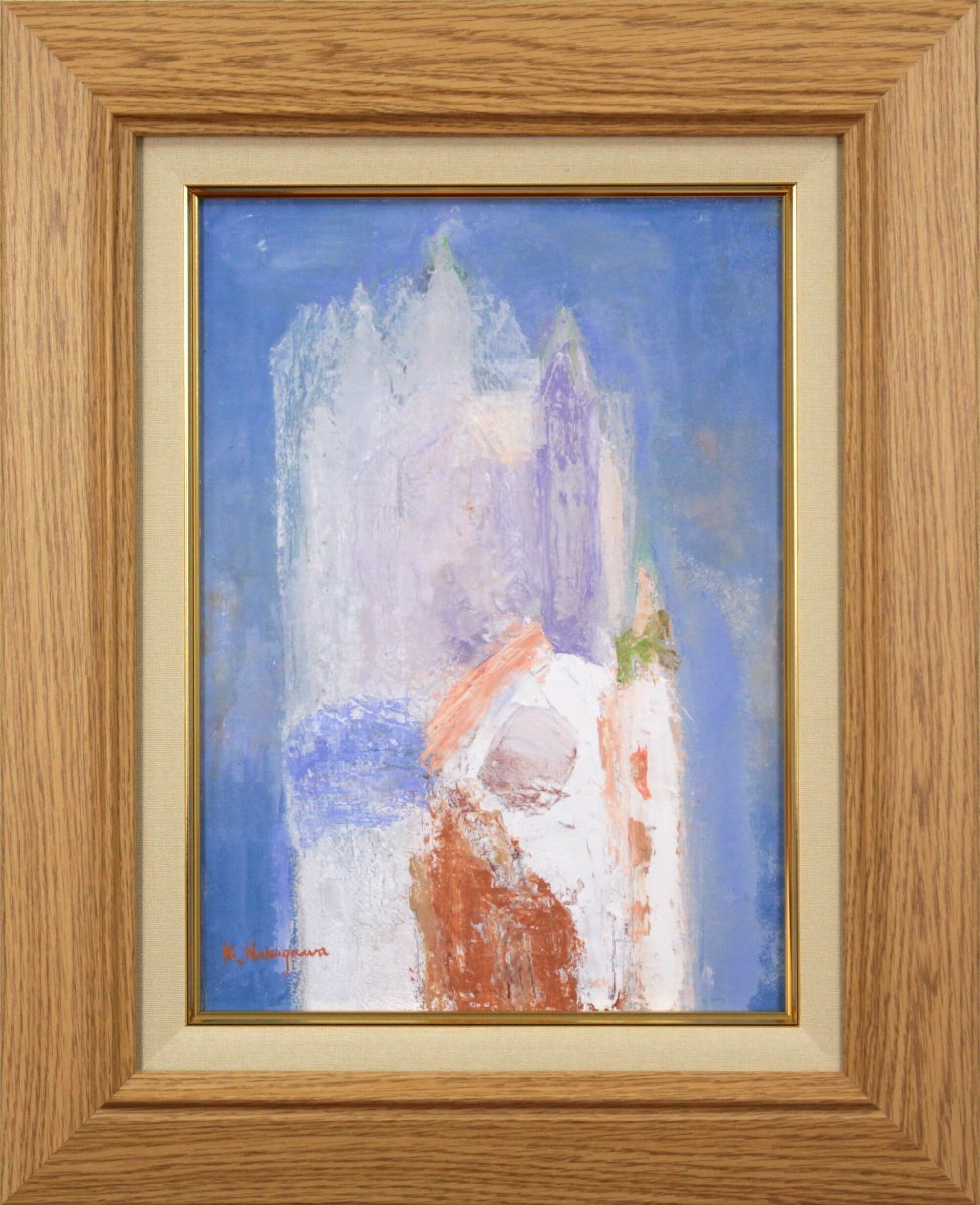 Pintura al óleo de la catedral de Kiyoshi Nakagawa [Auténtica garantizada] Pintura - Galería Hokkaido, Cuadro, Pintura al óleo, Naturaleza, Pintura de paisaje