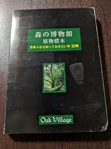 森の博物館 原物標本 日本人なら知っておきたい木30種 オークビレッジ