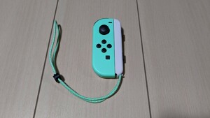 Nintendo Switch Joy Con L ストラップ付き あつまれどうぶつの森 限定カラー ジョイコン 左 ニンテンドースイッチ