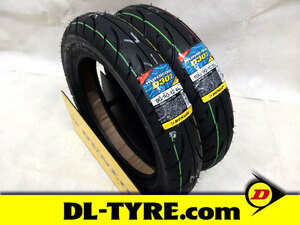 [前後セット] DUNLOP D307 90/90-12 100/90-10 [スペーシー100 リード100]