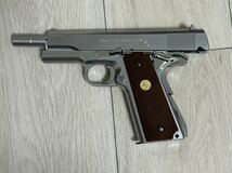 MGC製コルトガバメントm1911a1シルバー モデルガン_画像5