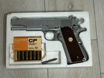 MGC製コルトガバメントm1911a1シルバー モデルガン_画像1