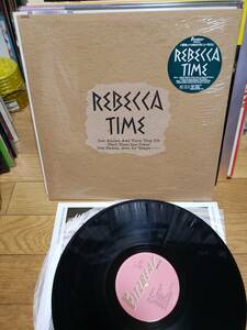 REBECCA レベッカ　LPアナログ盤　盤キズ無し　シュリンク密封　美品物 TIME