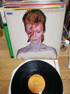 David Bowie デビッド　ボウイー　LP国内盤　初回　アラジン　セイン　RCA-6100