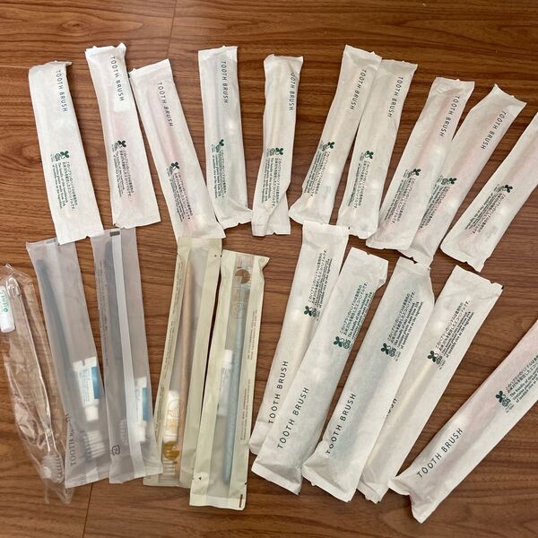 使い捨て歯ブラシ 新品 未使用 未開封 歯磨きセット 歯ブラシセット アメニティ ホテル歯ブラシ ハブらし まとめて まとめ売り