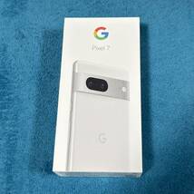 【新品 未使用】Google pixel7 ホワイト　UQモバイル　Android スマホ 本体 一括購入 即日発送　送料無料　SIMフリー　ピクセル7 _画像1