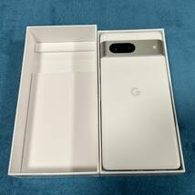 【新品 未使用】Google pixel7 ホワイト　UQモバイル　Android スマホ 本体 一括購入 即日発送　送料無料　SIMフリー　ピクセル7 _画像3