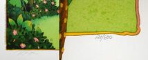 【小竹美術】真作保証■ジョアン　フック（JOANNE　HOOK）「キャサワリーとひなたち」版画・限定品・直筆サイン入り■オーストラリアの巨匠_画像3