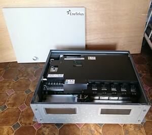 管1V126 【中古動作品】◆EneTelus/エネテラス◆パワーコンディショナー◆9.9ｋｗ◆太陽光◆ソーラー◆パワコン◆鍵付き◆EPU-B-T99P-SB