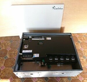 【中古動作品】管1V136 ◆EneTelus/エネテラス◆パワーコンディショナー◆9.9ｋｗ◆太陽光◆ソーラー◆パワコン◆鍵付き◆EPU-B-T99P-SB