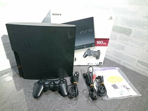 [ present condition goods ] tube 1V65 SONY PlayStation3 PlayStation 3 body CECH-3000A controller set electrification OK box equipped 