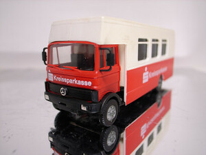 BUSCH / ブッシュ 1/87 No.40723 メルセデスベンツ LP809 Sparkasse 希少美品