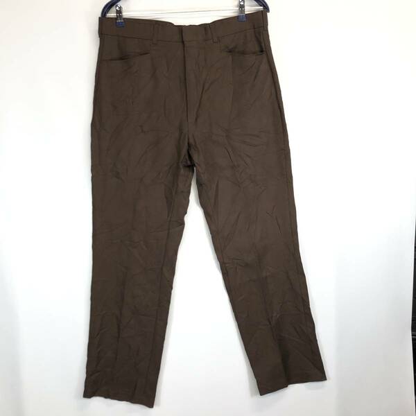 80s USA製 リーバイス アクションスラックス Action Slacks ブラウン系 スラックスパンツ Talon 47633-8629 