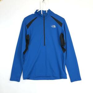 The North Face ノースフェイス L/S ULTRAWICK ZIPUP Men's NT30056 ブルー Mサイズ 長袖プルオーバーシャツ