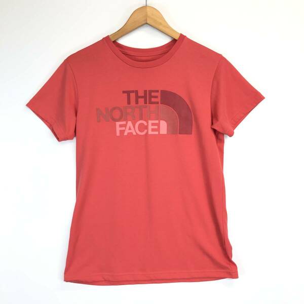The North Face ノースフェイス 半袖Tシャツ XLサイズ NTW31601 レディース 赤系