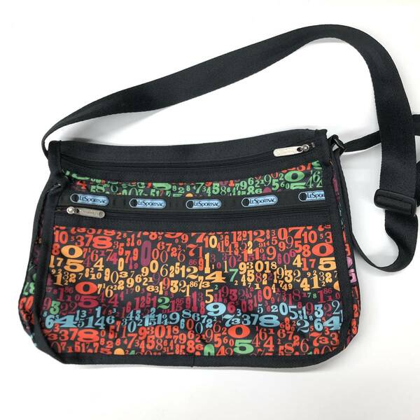 レスポートサック(LeSportsac) ショルダーバッグ ナイロン 数字柄