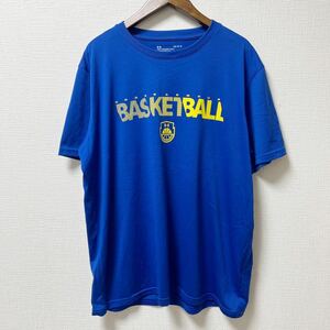 UNDER ARMOUR アンダーアーマー バスケット 半袖 Tシャツ プラクティスシャツ LGサイズ ブルー ポリエステル